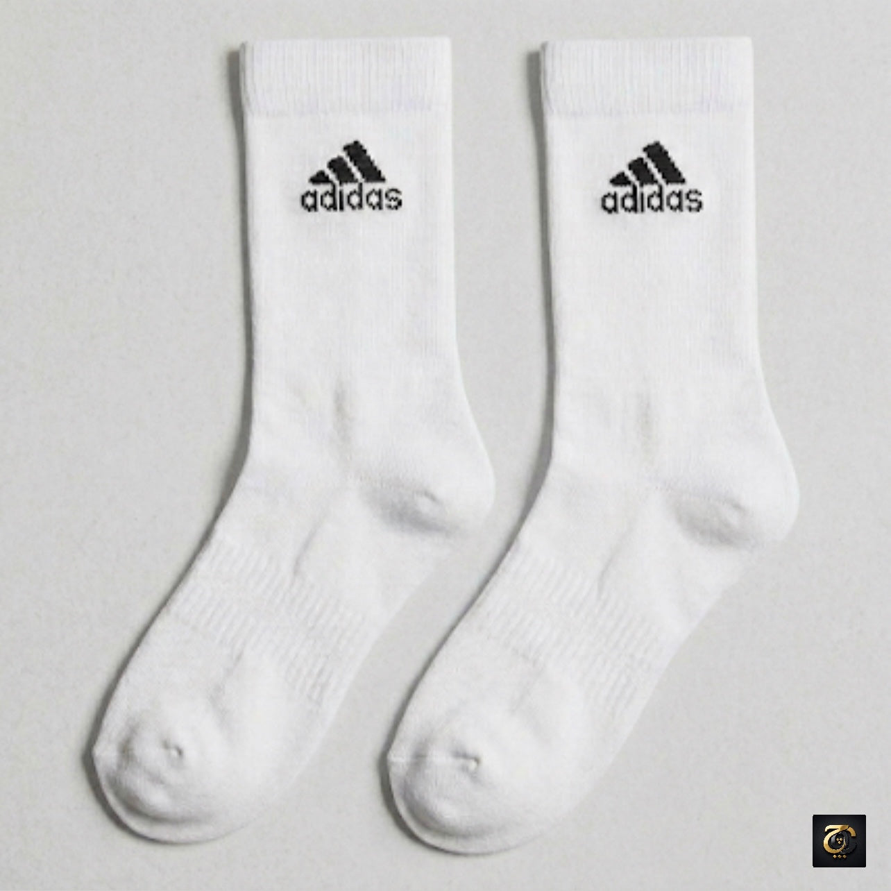 AD Core Socks - White (PACK OF 3)