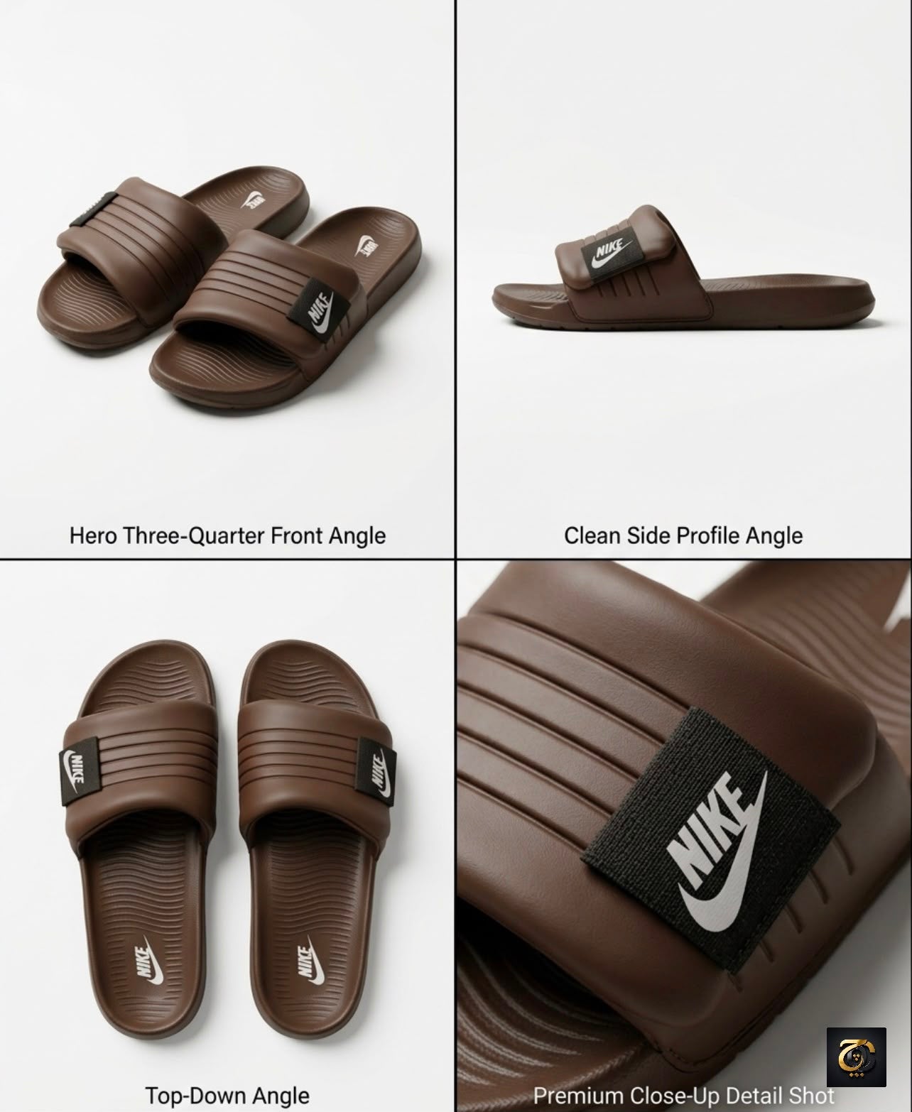 NK Off-Court Adjust - Brown