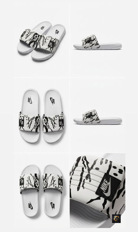 NK Off-Court Adjust - White/Black